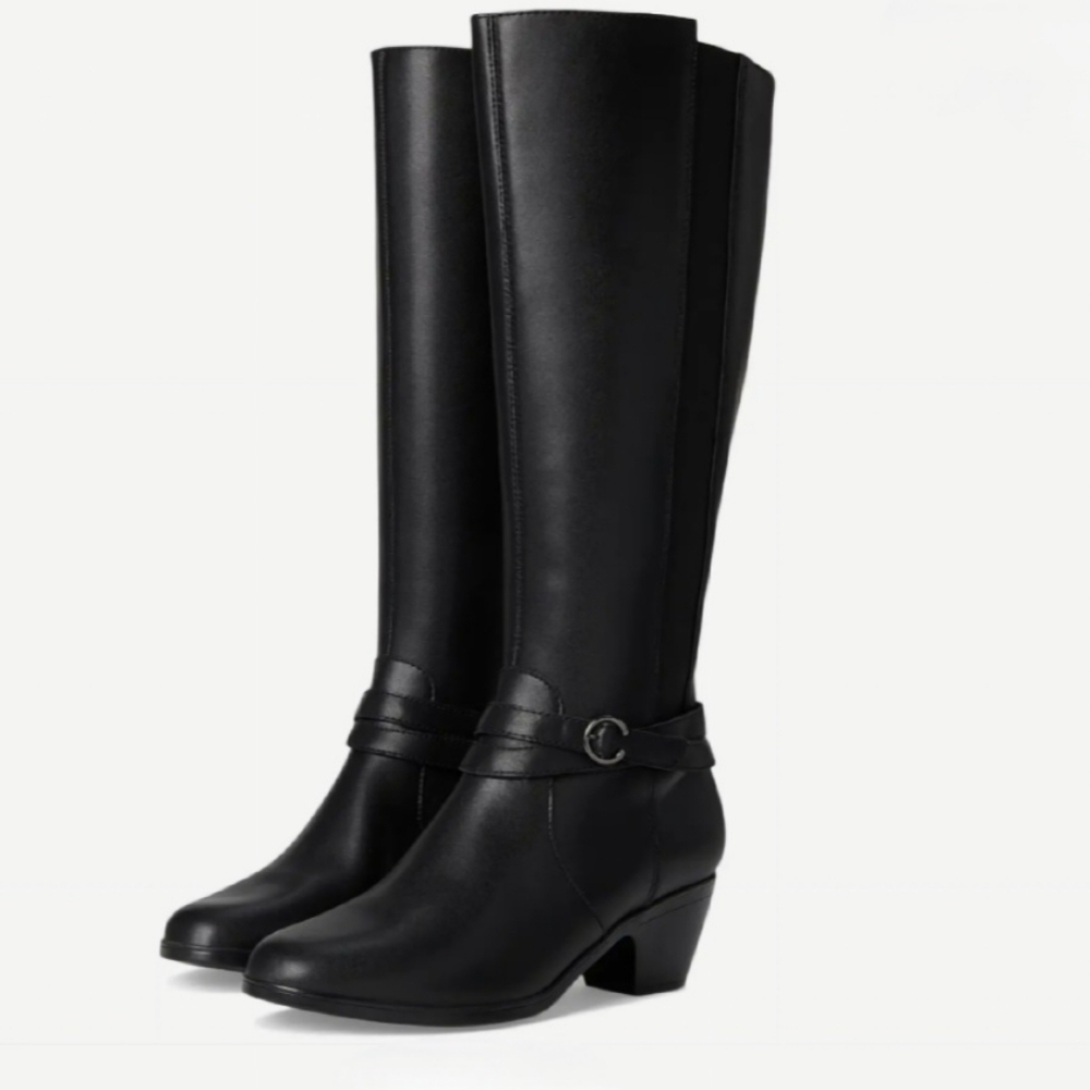 NEW! Women's Clarks Emily 2 'Dream' Tall Leather Boots Size 9M